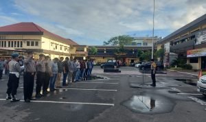 Tegas Dan Humanis, Penyampaian Wakasat Samapta Saat Pimpin Apel Sispam Kota    