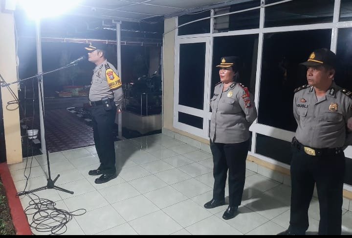 Polres Binjai amankan Kegiatan Kampanye Pertemuan Terbatas yang dilaksanakan oleh Partai Golongan Karya (Golkar)