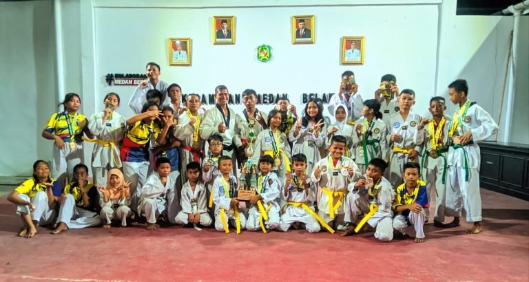 Team TBBC Juara ll Umum Bapomi Sumut Taekwondo Championship Tahun 2023 