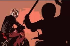 Ustadz di jalan Medan di begal tiga pria bersajam.