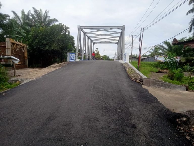 Warga Apresiasi Perbaikan Jembatan Sei Diski di Deli Serdang