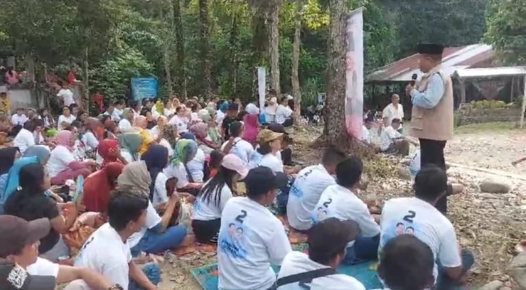 KSJ dan JARPIM Berbagi di Desa Padang Tualang Langkat, Ajak Semua Pihak Ciptakan Pemilu Damai dan Jaga Kamtibmas