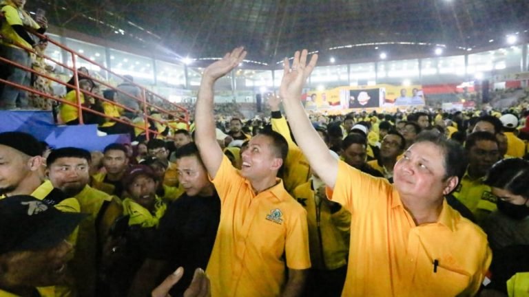 Ketua Umum DPP Airlangga Hartato dan Ketua DPD Partai Golkar Provinsi Sumut Musa Rajeck Shah Siap Antarkan Partai Golkar dan Prabowo Subianto dan Mas Gibran Rakabuming Raka Menang di Pemilu Tahun 2024