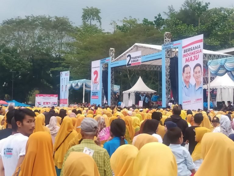 Kampanye Akbar Prabowo-Gibran di Langkat Dihadiri 15.000 Orang