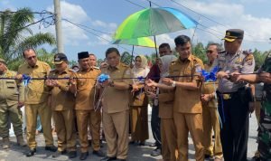 Peresmian Jembatan Desa Paluh Manan Oleh  Bupati Deli Serdang