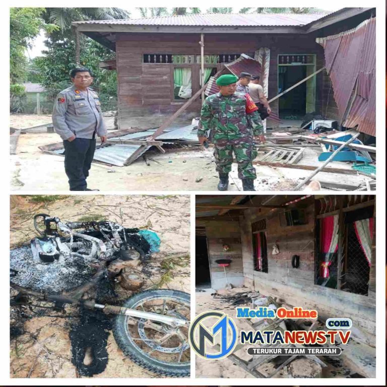 Pengerusakan 6 Unit Rumah di Dusun V Barak Induk, Langkat