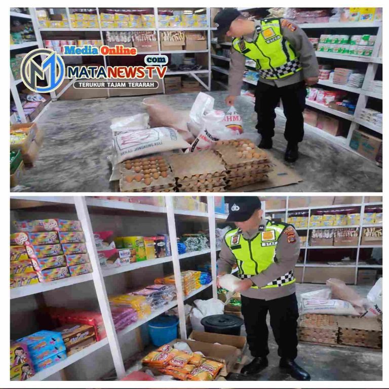 Antisipasi Penimbunan Sembako, Personel Polsek Kuta Makmur Rutin Patroli di Keude Blang Ara 