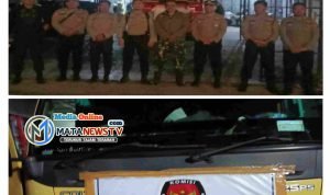 Polsek Tigapanah Kawal Logistik Surat Suara Kecamatan Tigapanah Dan Merek Kembali Ke Gudang KPUD Karo
