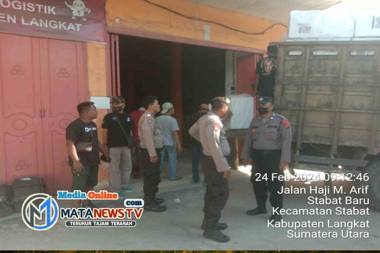 Logistik Pemilu 2024 di Langkat Dikawal Ketat, Dipastikan Aman dan Baik