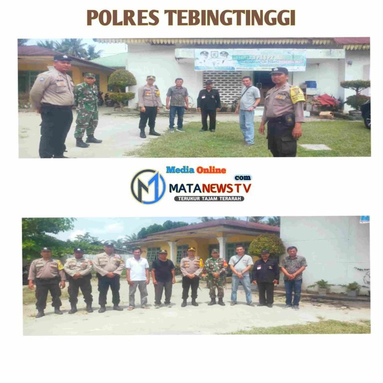 Kapolres Tebing Tinggi Kawal Ketat Pergeseran Kotak Suara di Bandar Khalipah