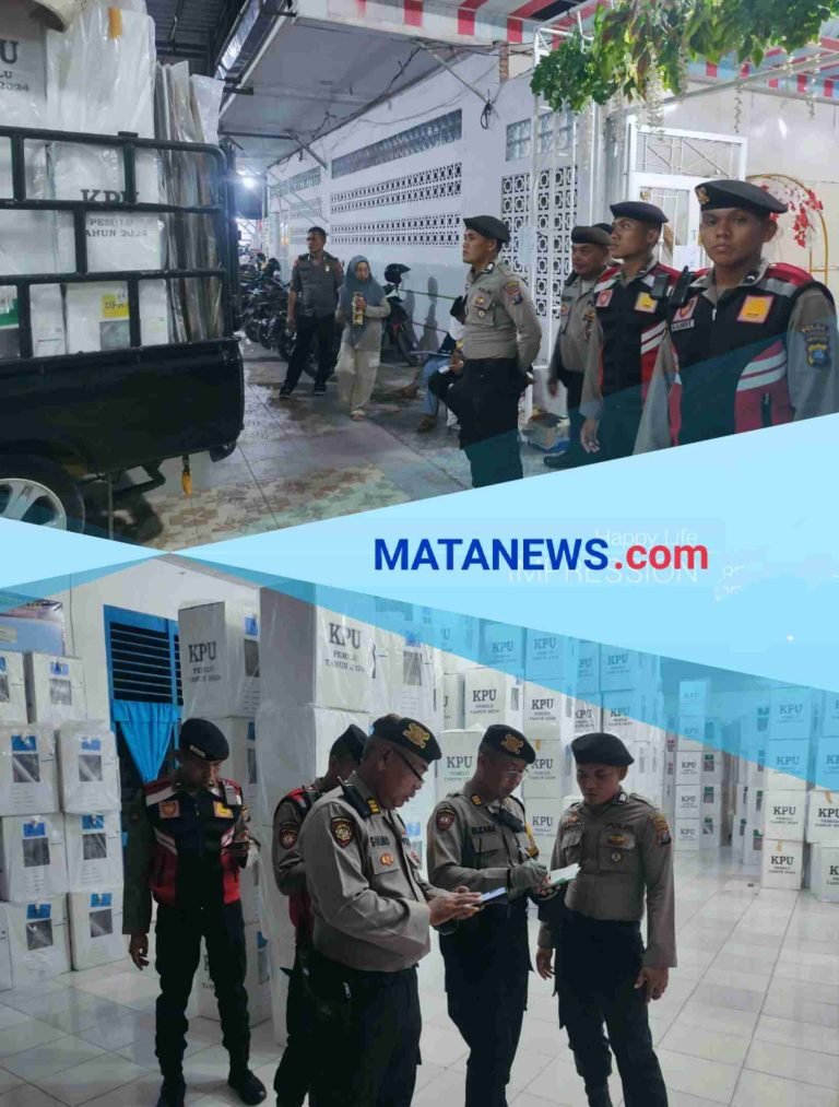 Polresta Deli Serdang Gelar Patroli Mobile dan Monitoring Distribusi Logistik Pemilu 2024