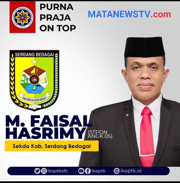 Pelantikan H.M. Faisal Hasrimy Sebagai PJ Bupati Langkat oleh PJ Gubernur Sumatera Utara Mayjen TNI (Purn) Hassanuddi