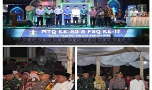 Antusiasme Tinggi Warnai Pembukaan MTQ dan Festival Seni Qasidah di Tebing Tinggi