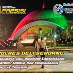 Polresta Deli Serdang Laksanakan Patroli Mobile dan Pengamanan Sholat Tarawih