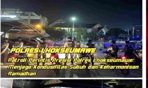 Patroli Perintis Presisi Polres Lhokseumawe: Menjaga Kondusifitas Subuh dan Keharmonisan Ramadhan