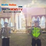 Berikan Rasa Aman, Polsek Tebing Tinggi Pengamanan Sholat Tarawih