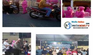 Kapolsek Hamparan Perak Membagikan Takjil dan Buka Puasa Bersama