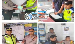 Tim Dokter Kesehatan Polres Tanah Karo Lakukan Pemeriksaan Kesehatan Rutin bagi Personel Pengamanan Operasi Ketupat Toba 2024