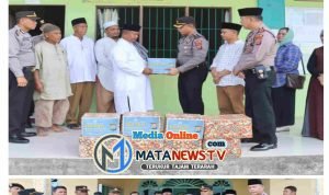 Kunjungi Pesantren, Polres Tebing Tinggi Berikan Bingkisan Lebaran dari Kapolda Sumut. 