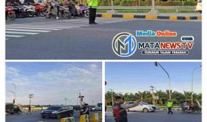 Polres Tebing Tinggi Tingkatkan Keamanan Lalu Lintas Pasca Lebaran
