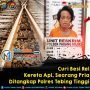 Beraninya! Pria Tebing Tinggi Nekat Curi Besi Rel Kereta Api Demi Keuntungan Pribad