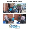 Sat Binmas Polres Tebing Tinggi Himbau Karyawan JNT untuk Utamakan Keselamatan Kerja
