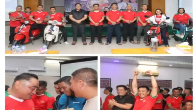 Kapolres Tebing Tinggi Ajak Warga Nobar Semifinal Piala U23 dan Berikan Dukungan kepada Timnas Indonesia