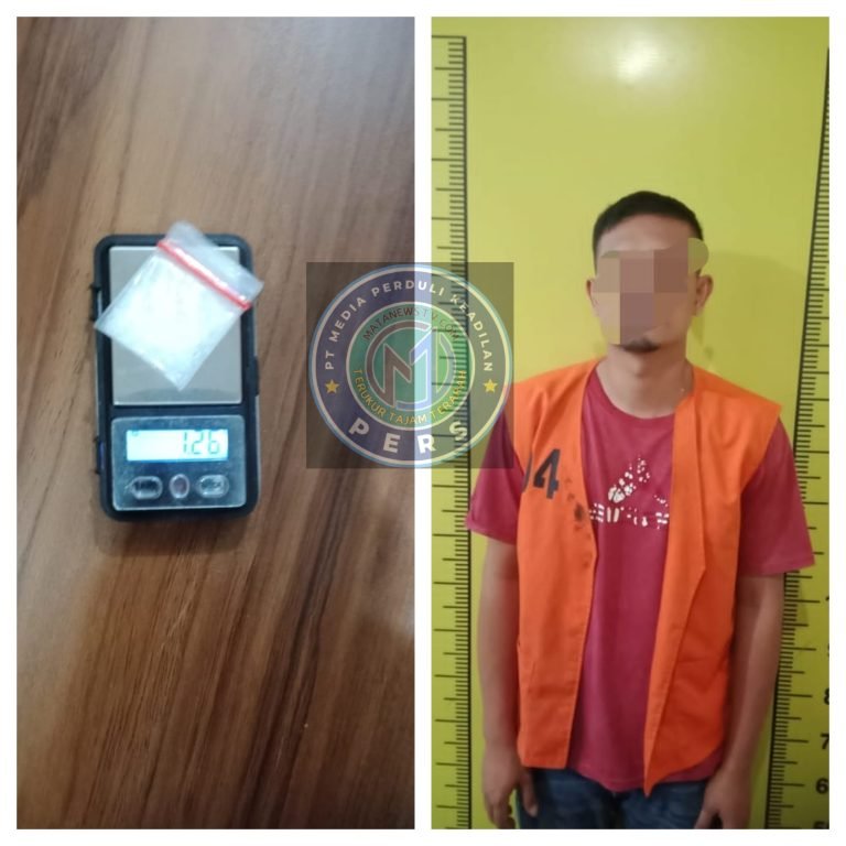 Megang 1,26 Gram Sabu, Pria 31 Tahun di Bangun Purba Gol