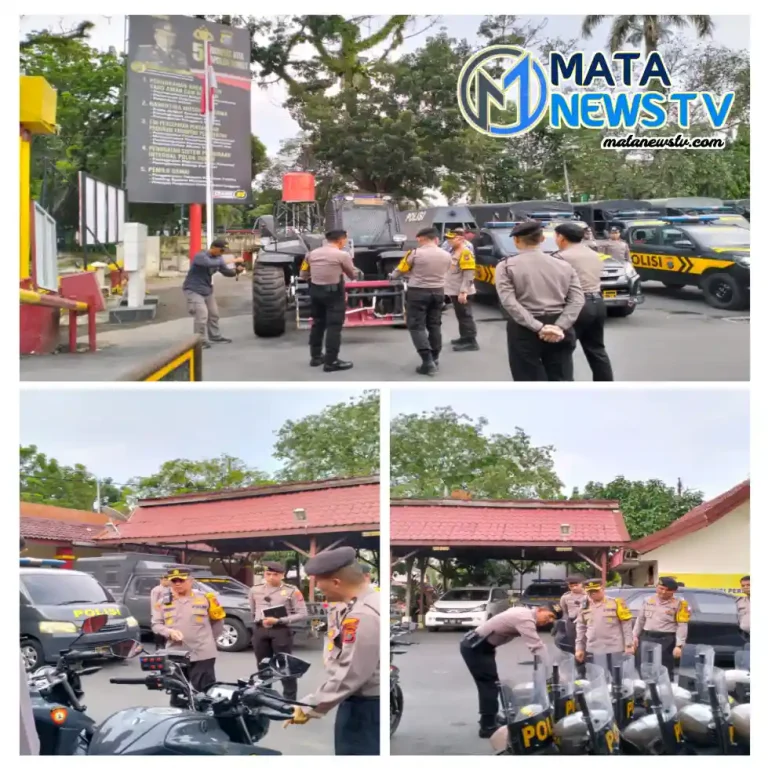 Sat Samapta Polrestabes Medan Siap Siaga Hadapi Hari Buruh dan Operasi Mantap Praja Toba 2024