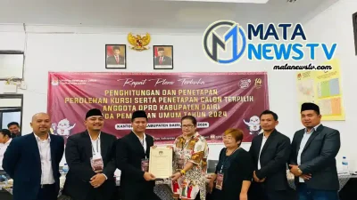 Partai Golkar Raih 9 Kursi, Meriahkan Pleno Terbuka KPU Dairi