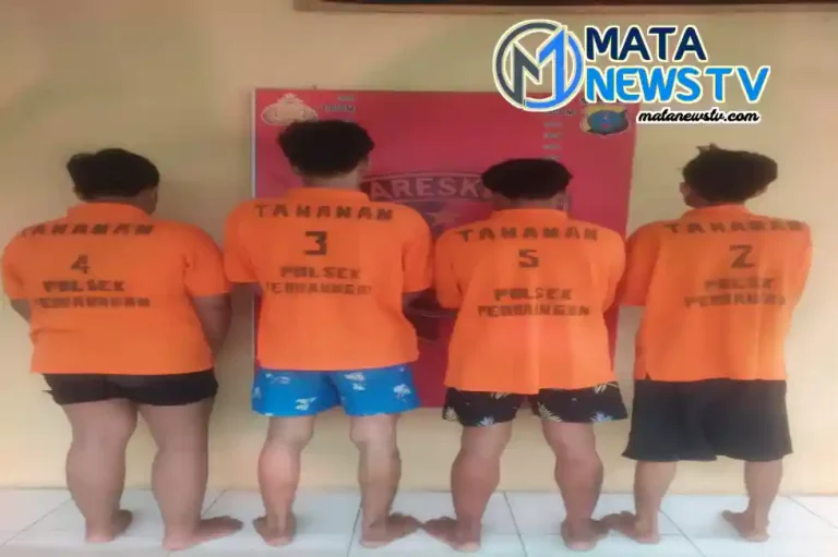 Anggota Geng Motor Diamankan Terkait Penganiayaan di Perbaungan, Sergai