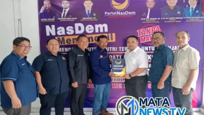 Ricky Prandana Nasution Kembali Berkas Pendaftaran ke Partai Nasdem