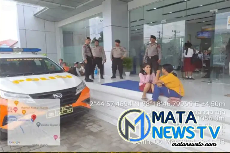 Patroli Dialogis Sat Pamobvit Polres Dairi Jaga Keamanan di Sepuran Bank