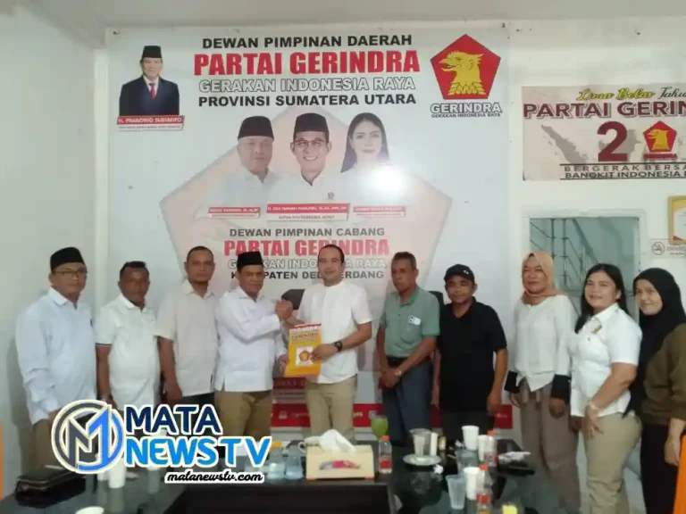 Partai Gerindra Deliserdang Buka Penjaringan Calon Kepala Daerah untuk Pilkada 2024