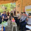 Dekatkan Diri ke Masyarakat, Sat Binmas Polres Tebing Tinggi Laksanakan Jumat Curhat