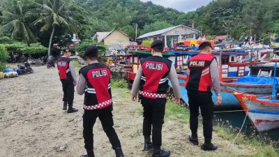 Samapta Polres Aceh Selatan Intensifkan Patroli Dialogis untuk Cegah Gangguan Kamtibmas