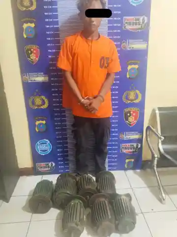 Pencurian Dinamo Kincir di Tambak Sergai Terungkap, Pelaku Dibekuk