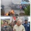 Warga Desa Helvetia Gelar Aksi, Menolak Eksekusi Lahan Eks PTPN II