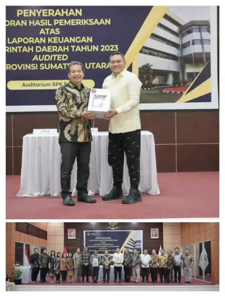 Pakpak Bharat Raih Opini WTP dari BPK RI untuk Keempat Kalinya Berturut-Turut