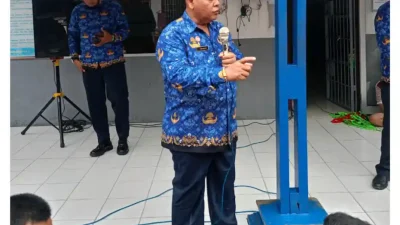 Ciptakan Suasana Aman dan Kondusif di Lapas Kotapinang, Kalapas Berikan Pengarahan Persuasif