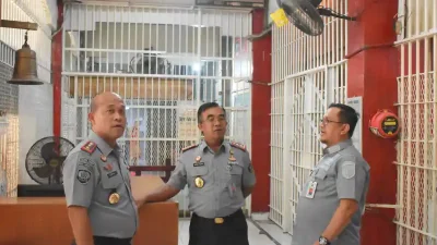 Kakanwil Kemenkumham Sumut Tinjau Kesiapan Rutan Labuhan Deli Sambut Kunjungan Komisi VIII DPR RI