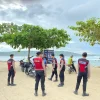 Polres Nias Selatan Gencar Lakukan Pengamanan Ketat Hari ke-6 Nias Pro 2024