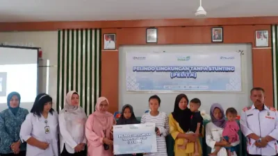 Pelindo Kembali Gelar Program PELITA di Belawan, Targetkan Belawan Bebas Stunting