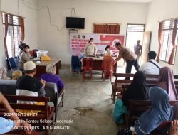 Polres Labuhanbatu Gelar Bakti Kesehatan Pengobatan Gratis dalam Rangka Hari Bhayangkara ke-78