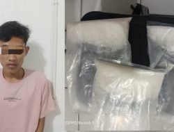 Kapolsek Dewantara Gagalkan Pengedaran Narkoba Seberat 621,38 Gram Sabu Sehari Menjabat