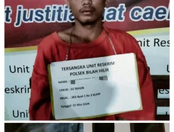Polsek Bilah Hilir Ringkus Pelaku Curat di Desa Selat Cina, Labuhanbatu!