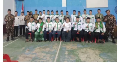 MWC NU Hamparan Perak Lantik Pengurus Ranting Bulu Cina dan Sosialisasikan Hasil RAKER PCNU Deli Serdang