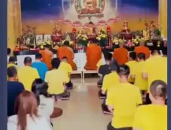 Rutan Kelas I Medan Gelar Perayaan Tri Suci Waisak Penuh Semarak