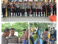 Polres Labuhanbatu Selatan Gelar Qurban dan Bansos Meriahkan HUT Bhayangkara ke-78