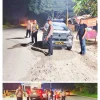 Polsek Indrapura Gelar Patroli Malam, Cegah Kenakalan Remaja dan Gangguan Kamtibmas